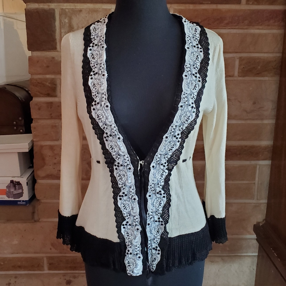 Nanette Lepore Wool Cardigan